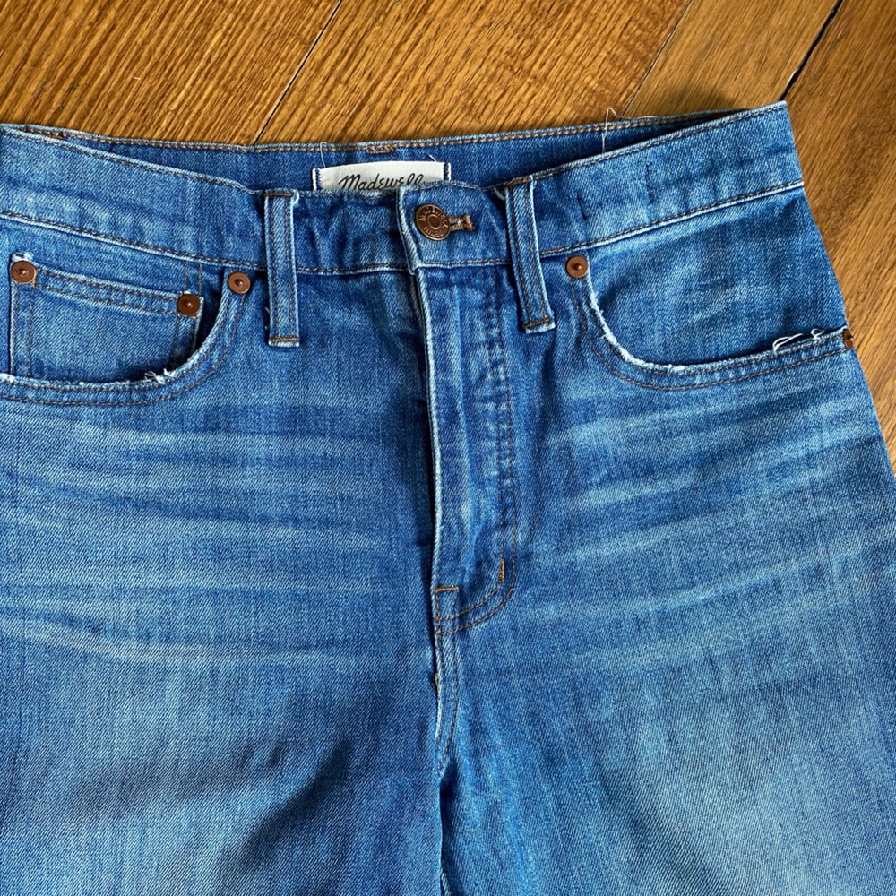 Madewell wide leg crop size 25
